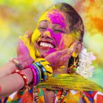  изображение для новости Spring, joy, love! USU students celebrate  Holi - the Festival of Colors