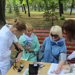  изображение для новости Студенты-медики организовали работу палатки здоровья в сквере Яковлева 