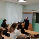  изображение для новости Студенты УлГУ приняли участие в фестивале профессий в лицее №40 при УлГУ